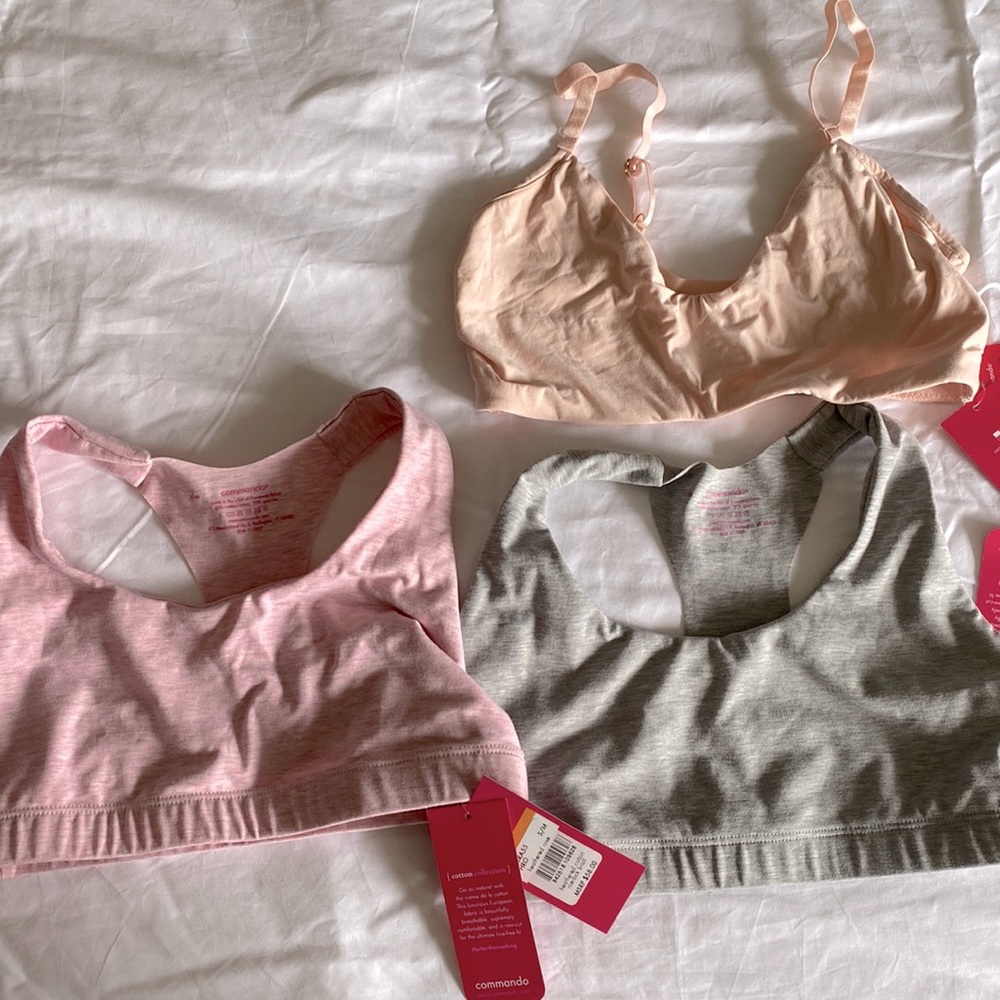Commando bras